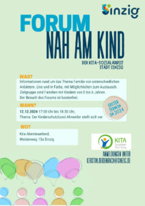 Forum "Nah am Kind" @ KiTa Abenteuerland